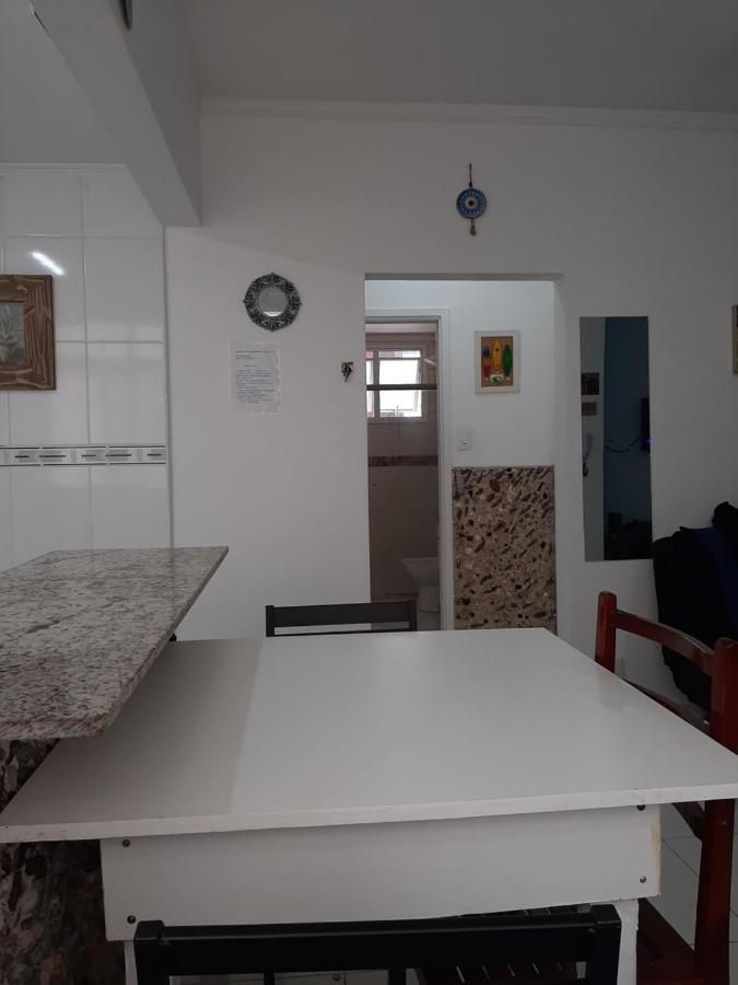 Apartamento Vento E Mar - 2 Quartos Com Sacada Na Quadra Da Praia Do Gonzaga Santos  Bagian luar foto