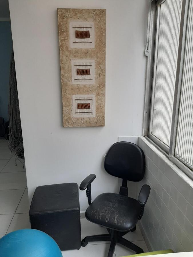 Apartamento Vento E Mar - 2 Quartos Com Sacada Na Quadra Da Praia Do Gonzaga Santos  Bagian luar foto